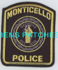 GEORGIA,MONTICELLO POLICE 4